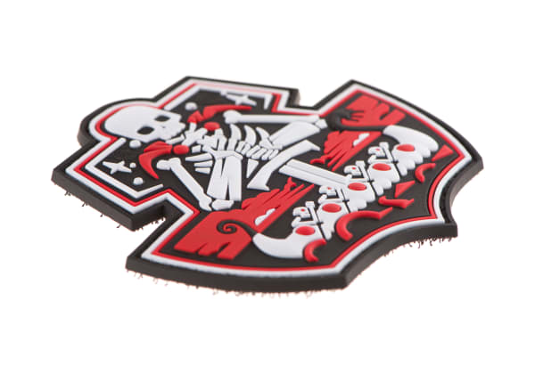 JTG Ghost Ship Skull Rubber Patch