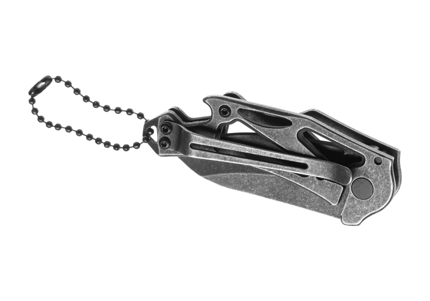 Smith & Wesson Keychain Folding Knife Stonewash