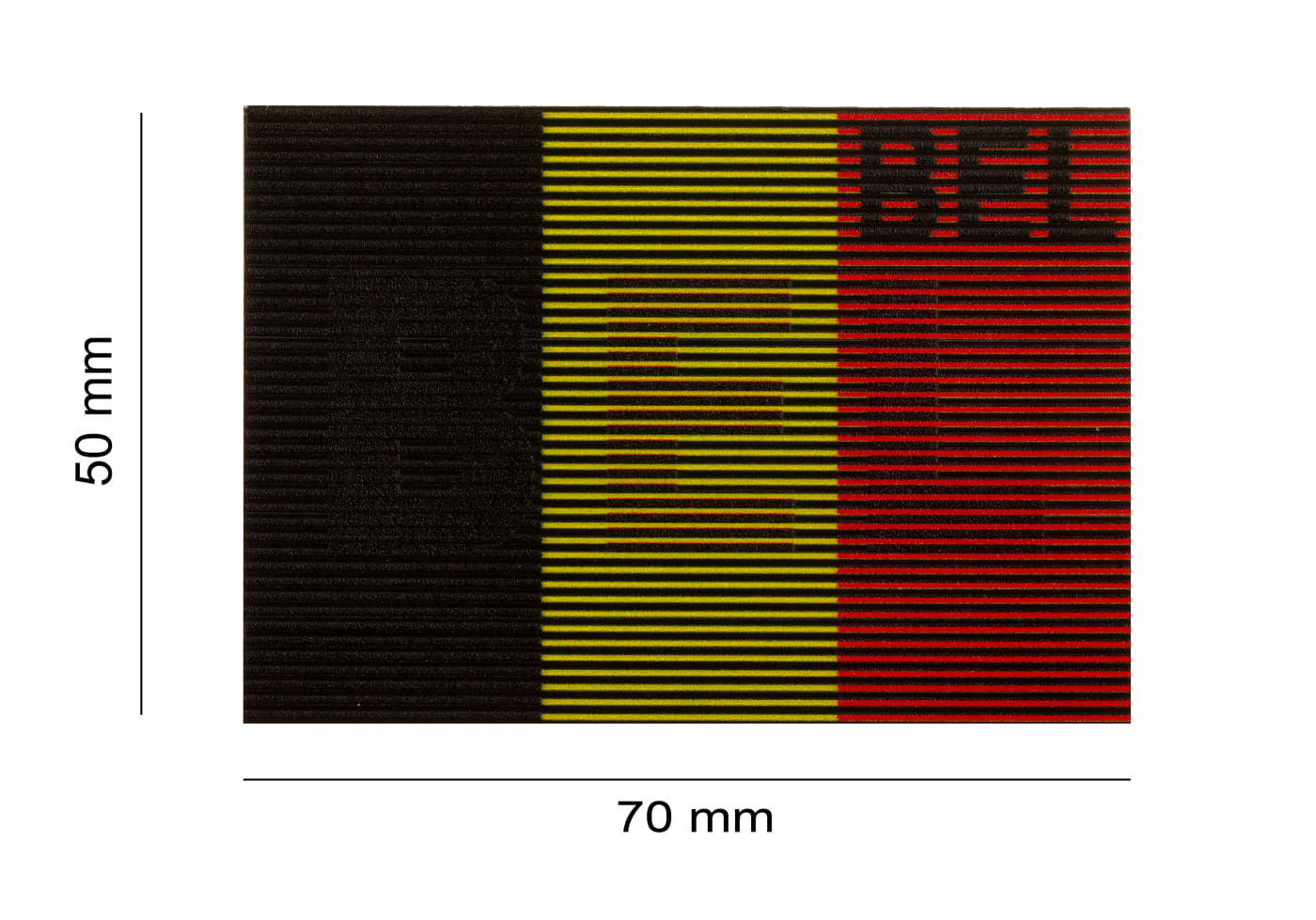 Clawgear Dual IR Patch BEL