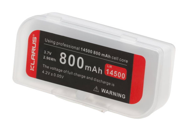 Klarus 14500 Battery 3.7V 920mAh