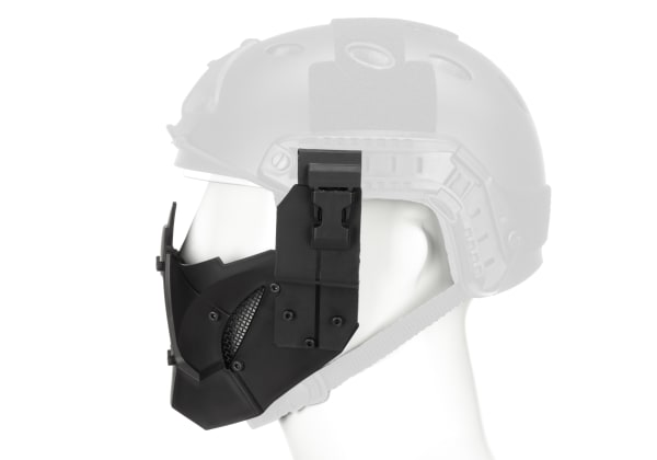 Pirate Arms Warrior Steel Half Face Mask