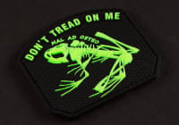 JTG Don't Tread on me Frog Rubber Patch