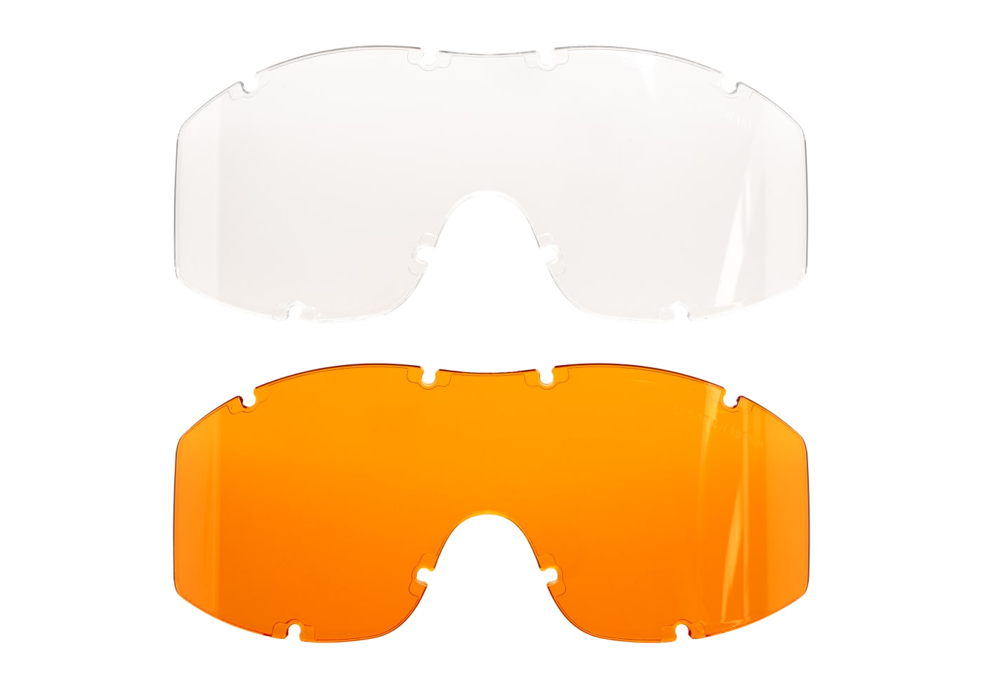 SwissEye F-Tac Google Smoke / Orange / Clear