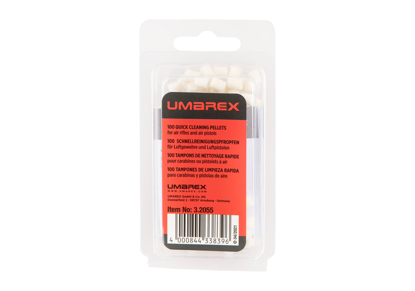 Walther 4.5mm Quick Cleaning Pellets 100pcs