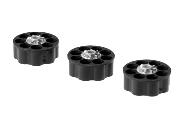 Glock Rotary Magazine Glock 17 Blowback Co2 4.5mm (.177) Diabolo 8rds 3pcs