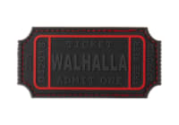 JTG Large Walhalla Ticket Rubber Patch