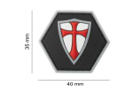 JTG Recte Faciendo Shield Rubber Patch