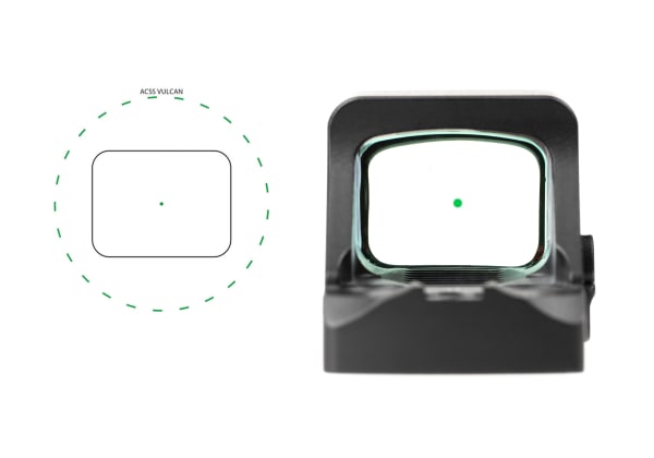 Holosun HE507-GR-X2 Compact Pistol Green Dot Sight ACSS Vulcan