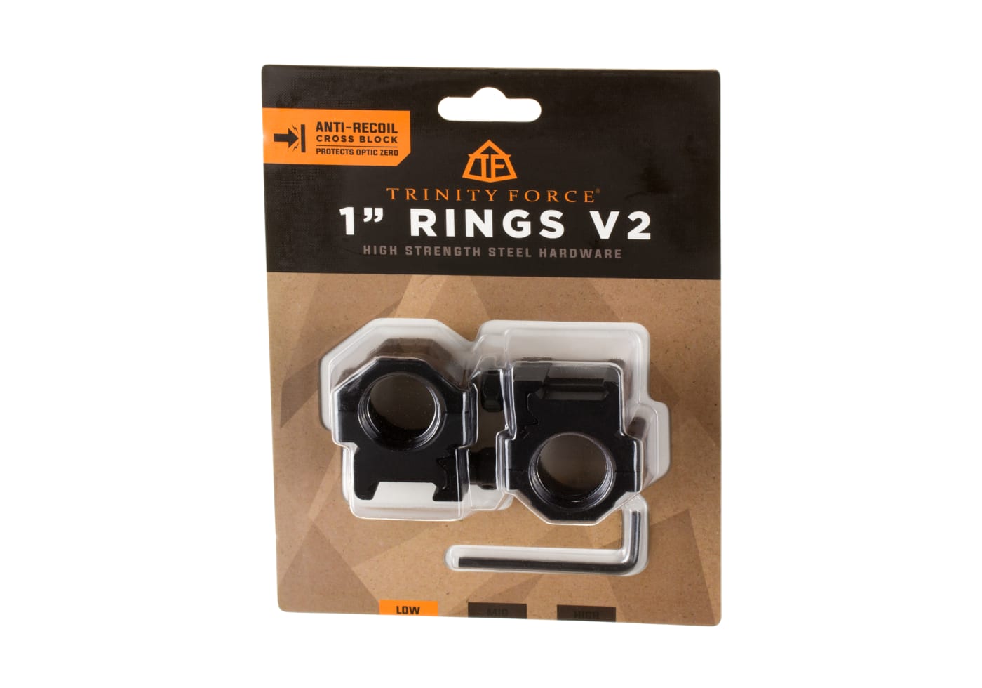 Trinity Force 25.4mm Short Ring Set