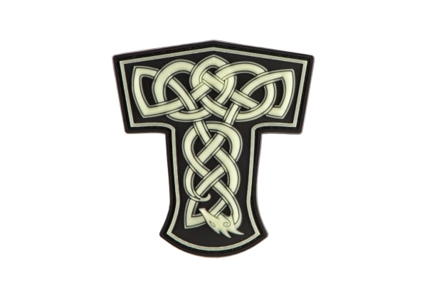 JTG Thors Hammer Dragon Rubber Patch