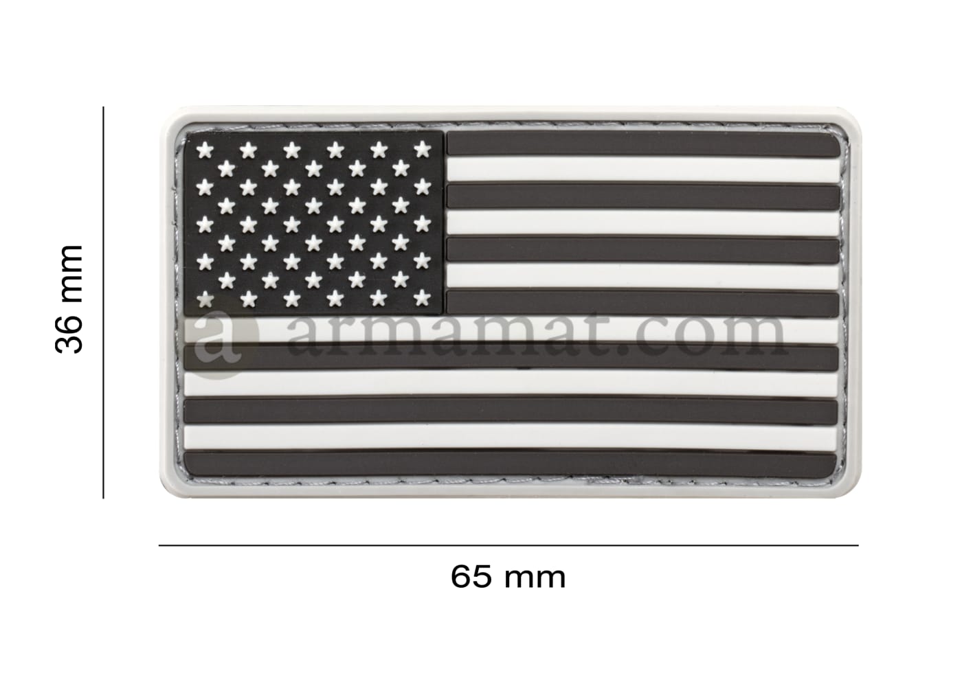 JTG US Flag Rubber Patch