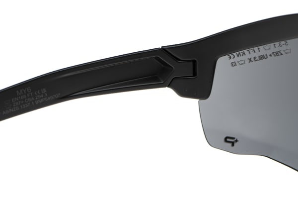 Bollé MY6 Eyeshield Platinum Black Frame Kit