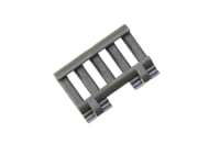 Element 5-Slot Rail Cover with Wire Loom