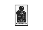 JTG My Business Card Rubber Patch