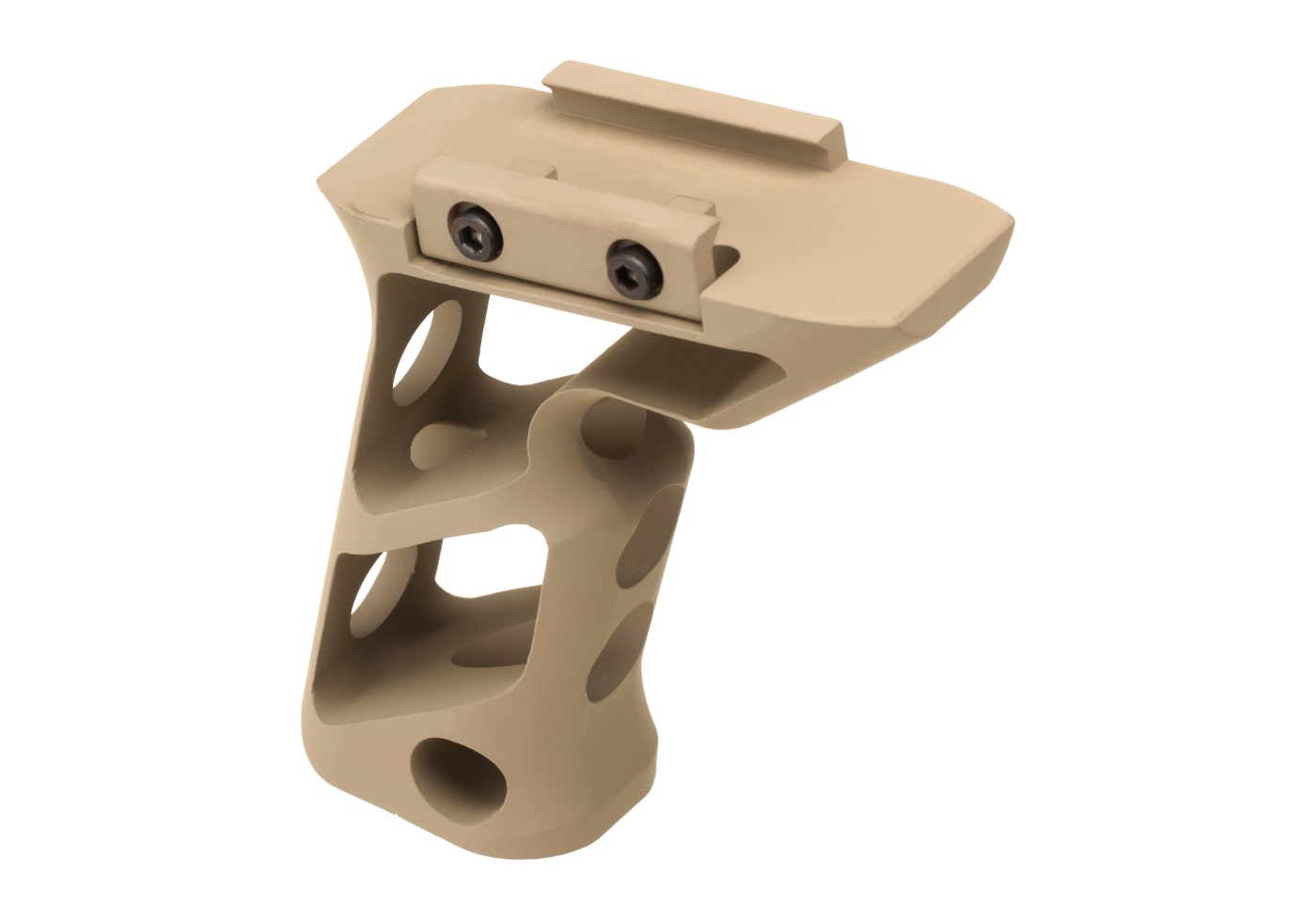 Metal CNC Picatinny Long Angled Grip