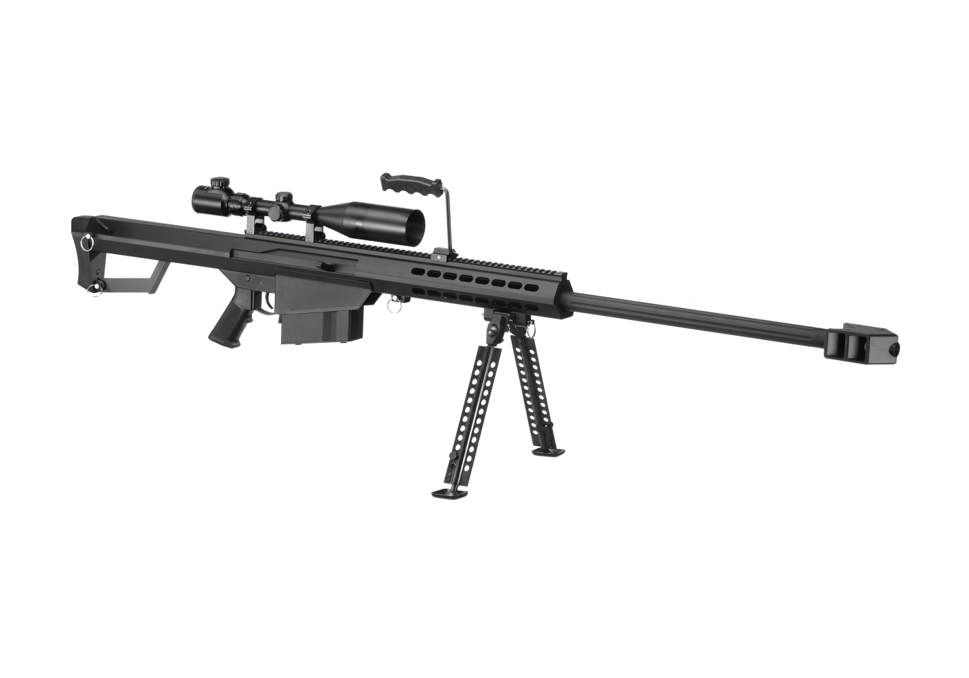Snow Wolf Barrett M82A1 Bolt Action Sniper Rifle Set