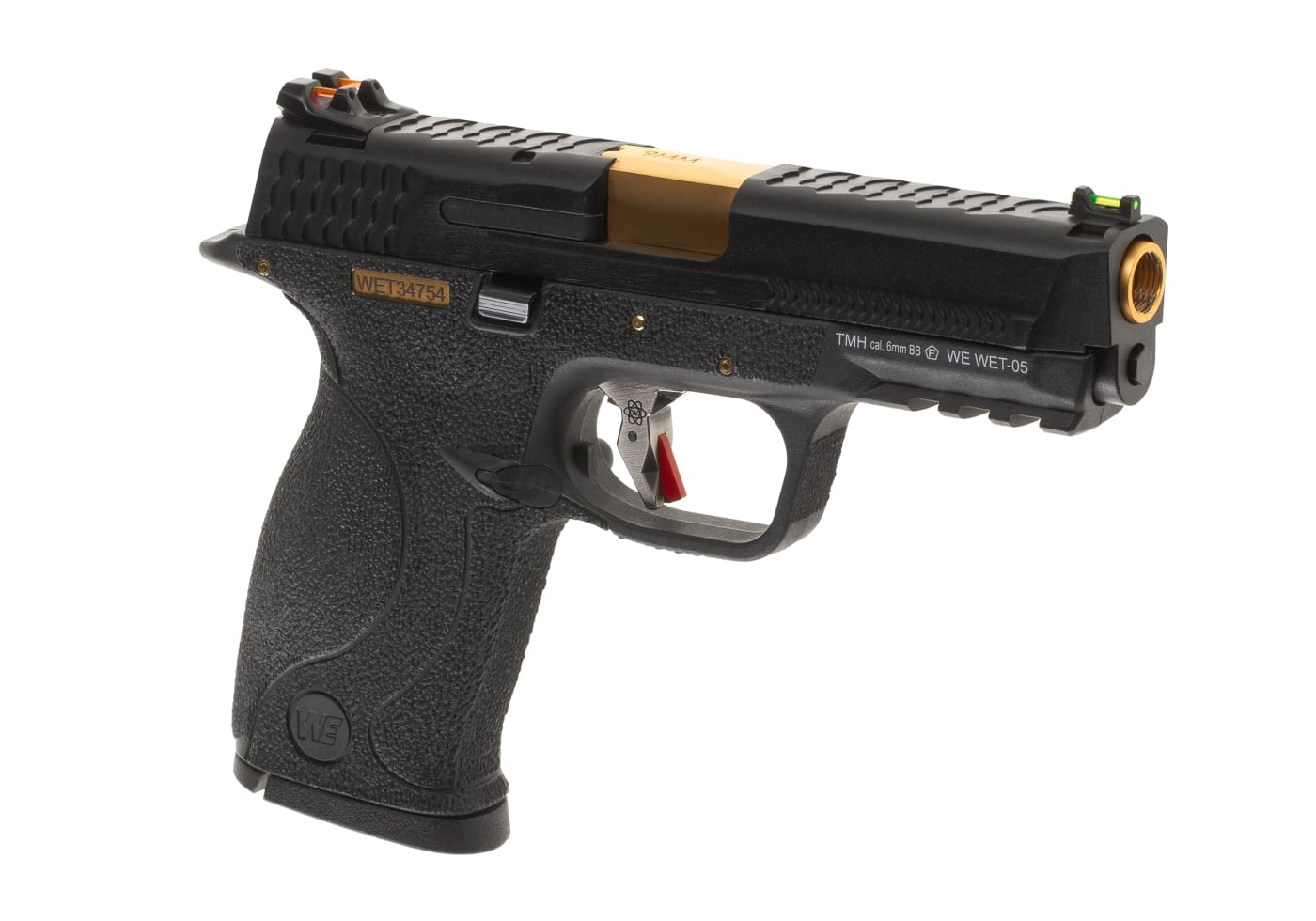 WE WET-05 BK Gold Barrel Metal Version GBB