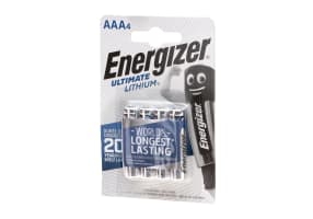 Energizer AAA Ultimate Lithium 4pcs