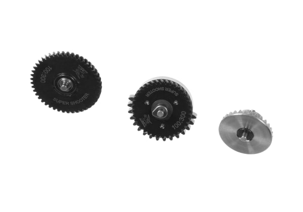 Super Shooter 100:300 CNC Steel Gear Set
