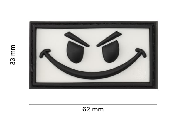 JTG Evil Smile Rubber Patch