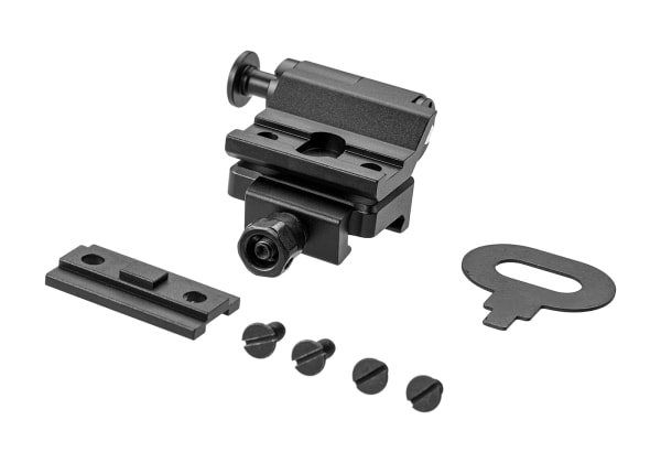 Primary Arms Flip to Side Magnifier Mount Push Button - 2 Bolt Interface