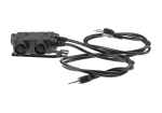 Earmor M56 Dual Comm Tactical PTT for 2x Midland