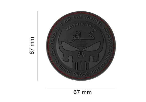 JTG The Infidel Punisher Rubber Patch