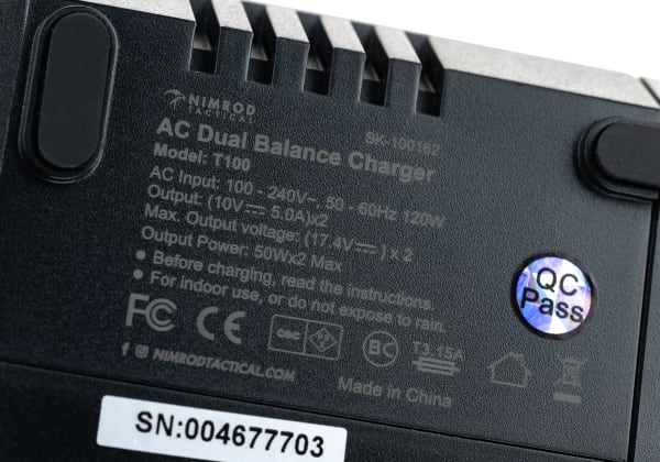 Nimrod T100 Multi-Chemistry Dual Charger