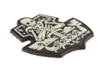 JTG Ghost Ship Skull Rubber Patch