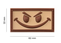 JTG Evil Smile Rubber Patch