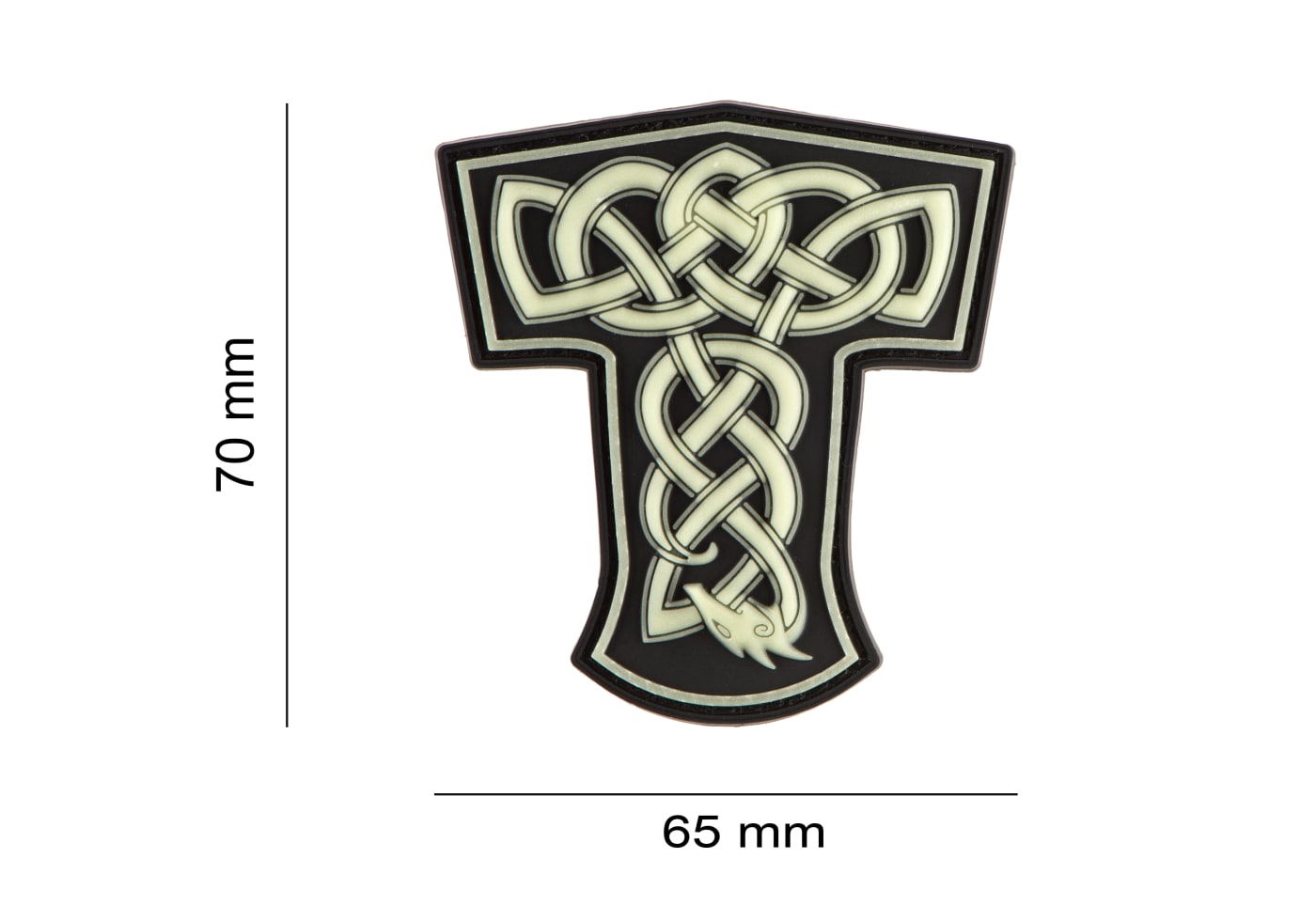 JTG Thors Hammer Dragon Rubber Patch