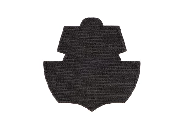 JTG Ghost Ship Skull Rubber Patch