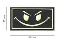 JTG Evil Smile Rubber Patch