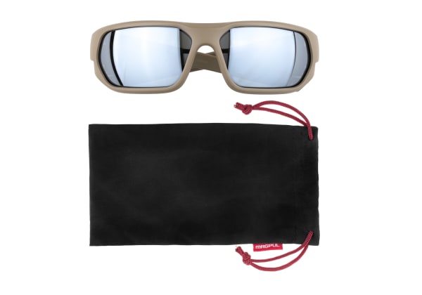 Magpul Radius - Polarized - FDE Frame / Gray Lens / Silver Mirror