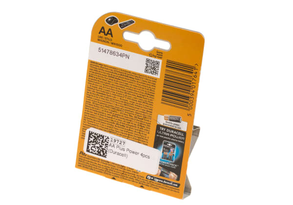 Duracell AA Plus Power 4pcs