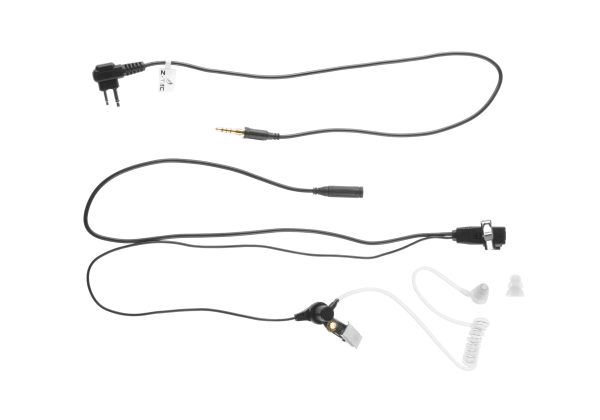 Z-Tactical FBI Style Acoustic Headset Motorola 2-Pin Connector