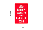 JTG Keep Calm Rubber Patch