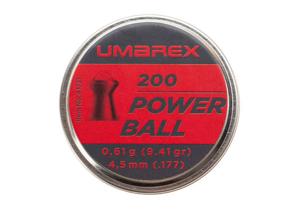 Umarex Powerball 4.5 mm Domed Pellets 0.61g 200rds