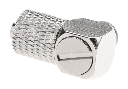 EpeS HPA 6mm Hose Coupling with Screwed Catch 90 Degree - Outer M6 Thread