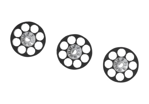 Glock Rotary Magazine Glock 17 Blowback Co2 4.5mm (.177) Diabolo 8rds 3pcs