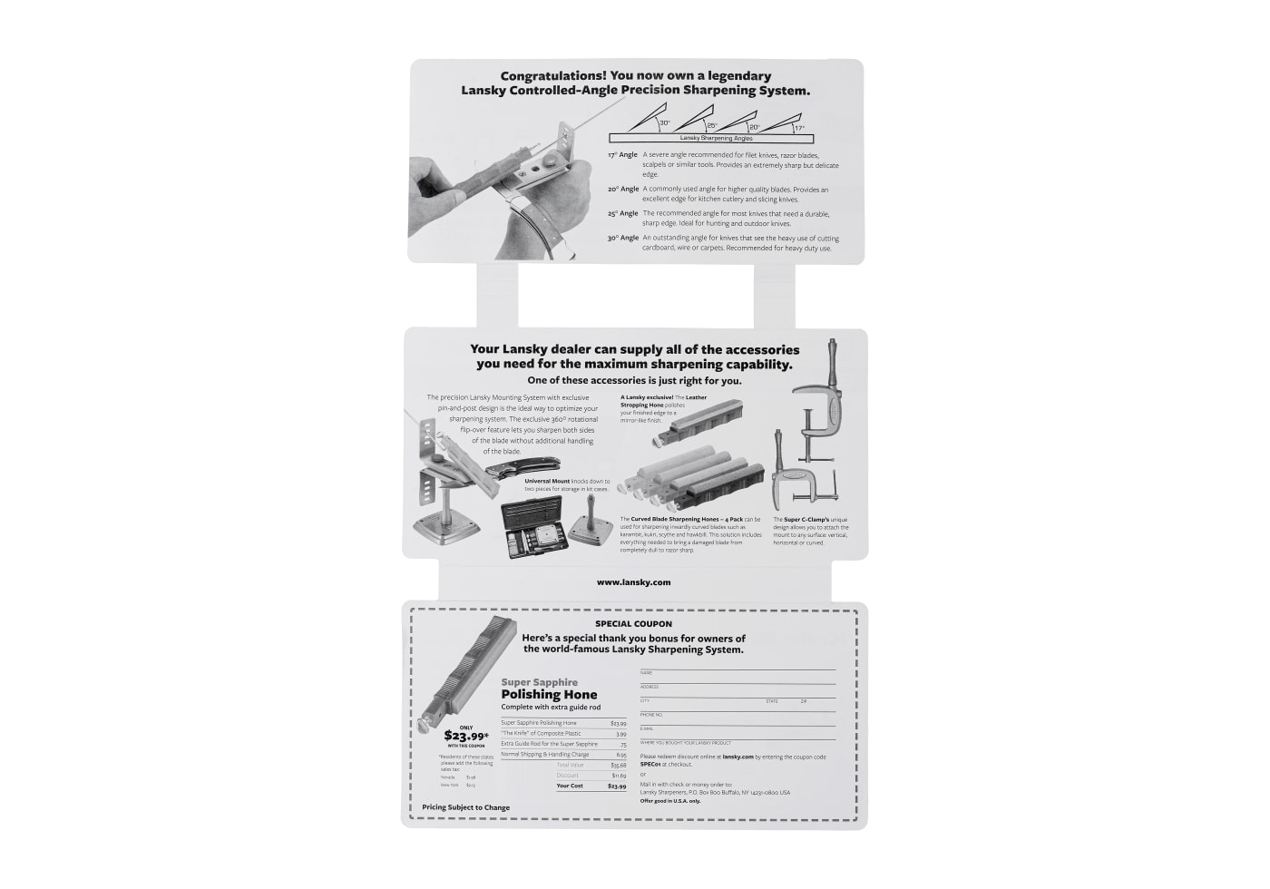 Lansky Standard System