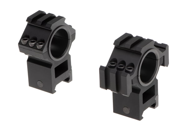 Aim-O Tri-Side Rail 25.4mm / 30mm Mount Rings