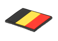 JTG Belgium Flag Rubber Patch