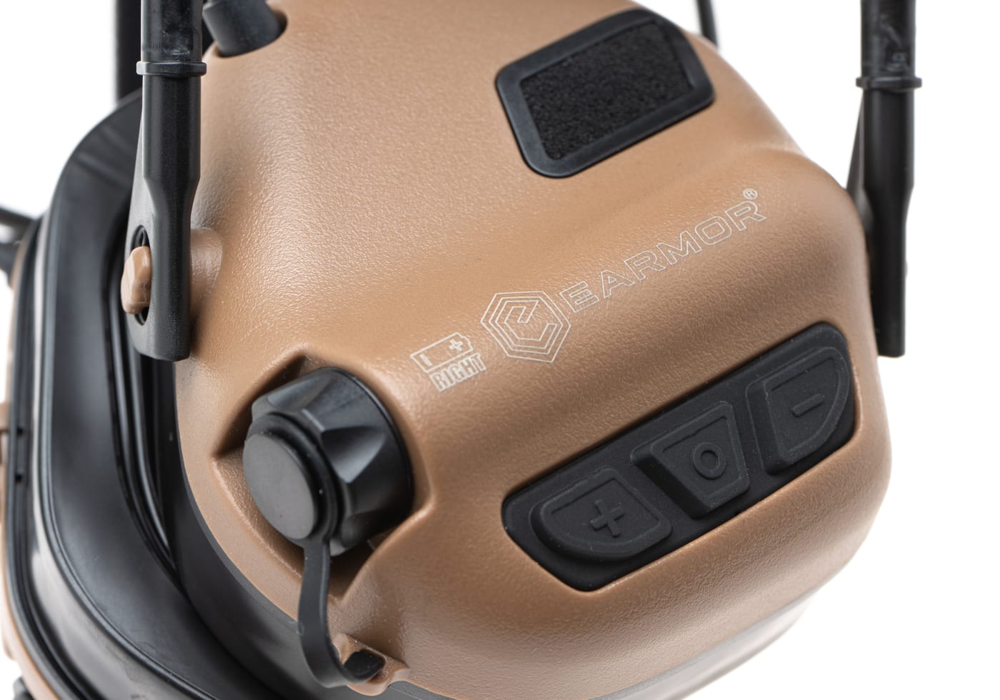 Earmor M32X Plus Hearing Protection Set for ARC Helmet Rails