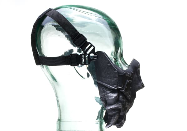 Invader Gear Desert Corps Half Face Mask Metallic