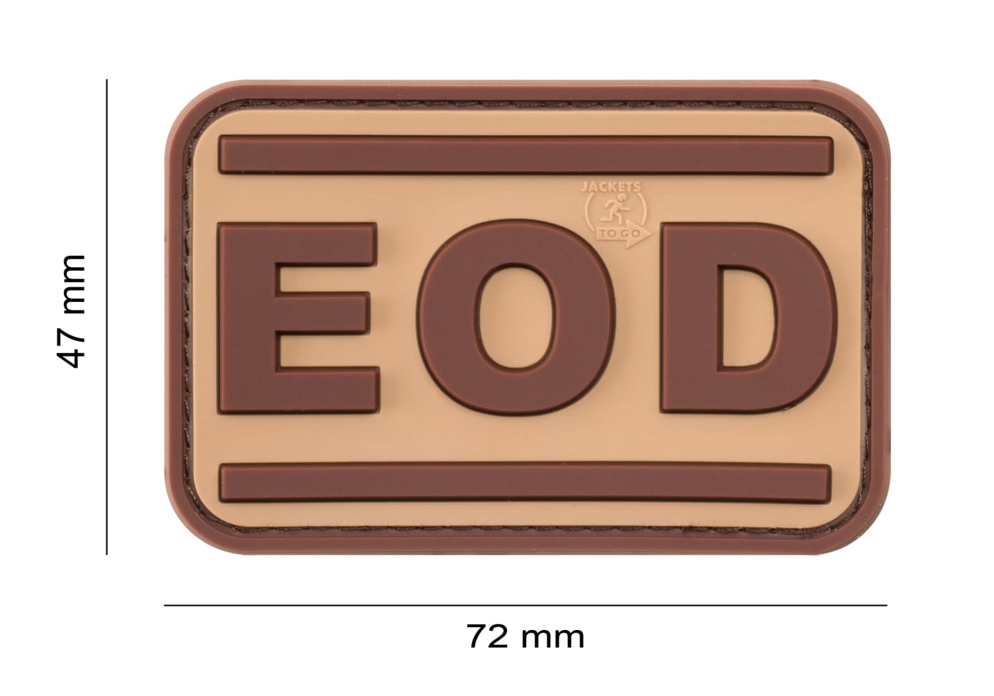 JTG EOD Rubber Patch