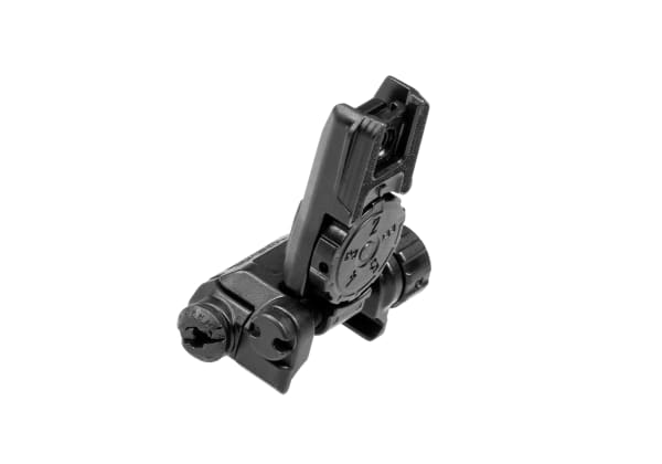 MBUS Pro® LR Adjustable Sight – Rear, Model MAG527