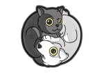 JTG Yin & Yan Cat Patch