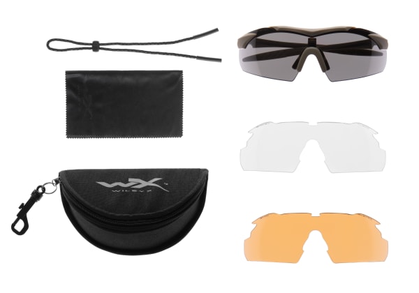 Wiley X WX Vapor 2.5 Grey / Clear / Light Rust