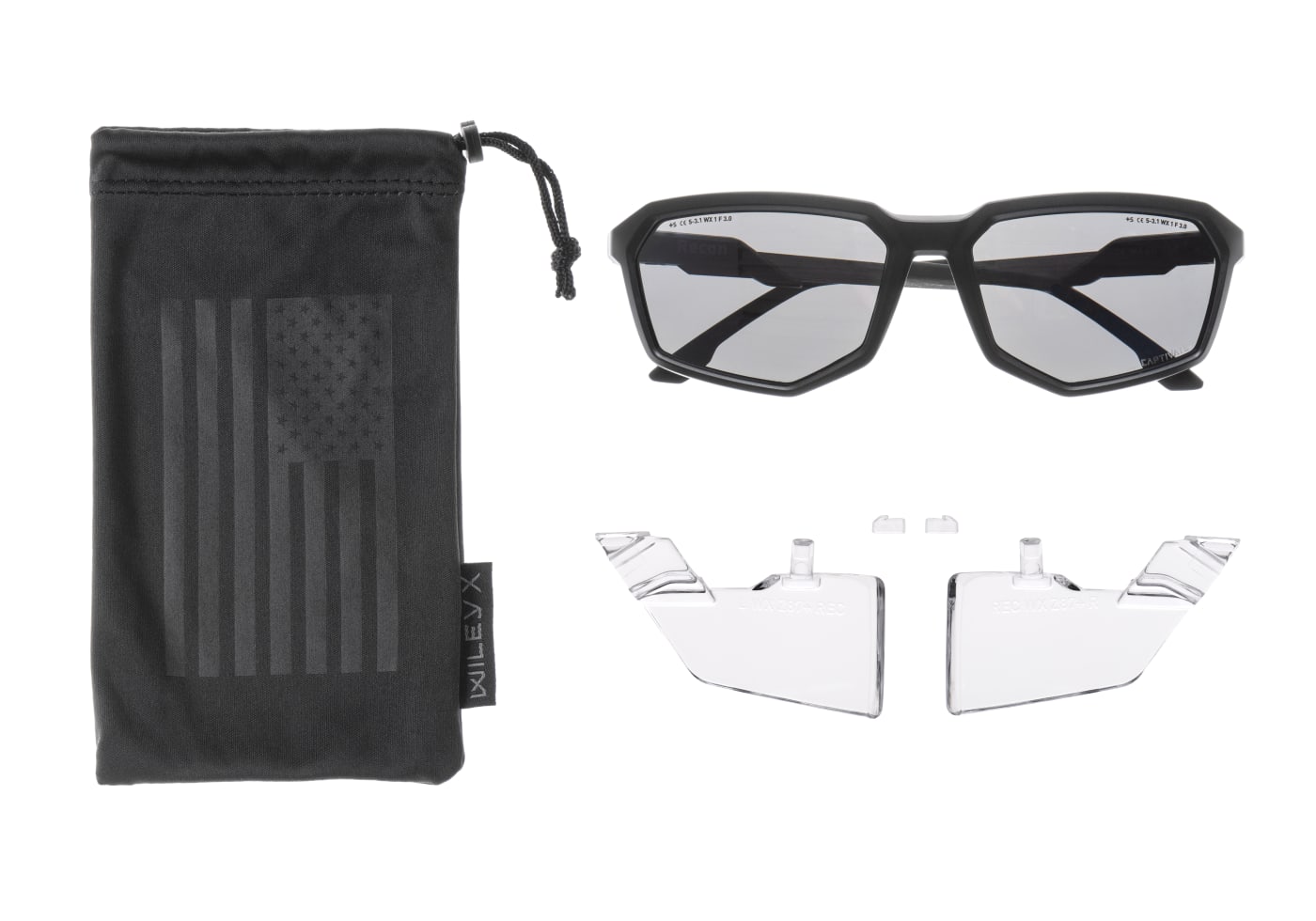 Wiley X WX Recon Polarized Grey